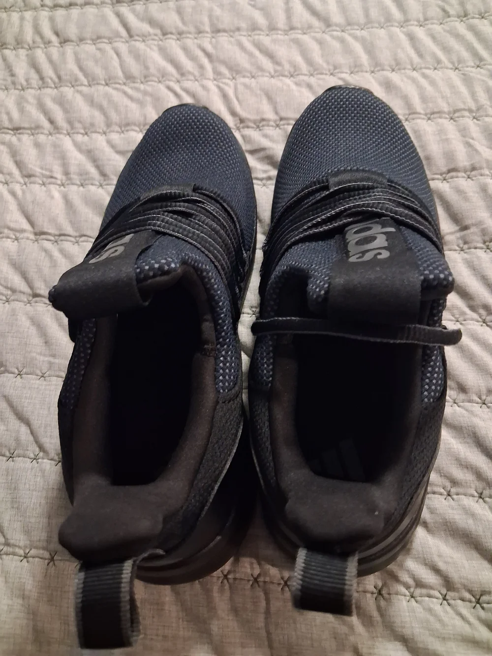Adidas Big Boys Navy Slip-On Athletic Sneakers